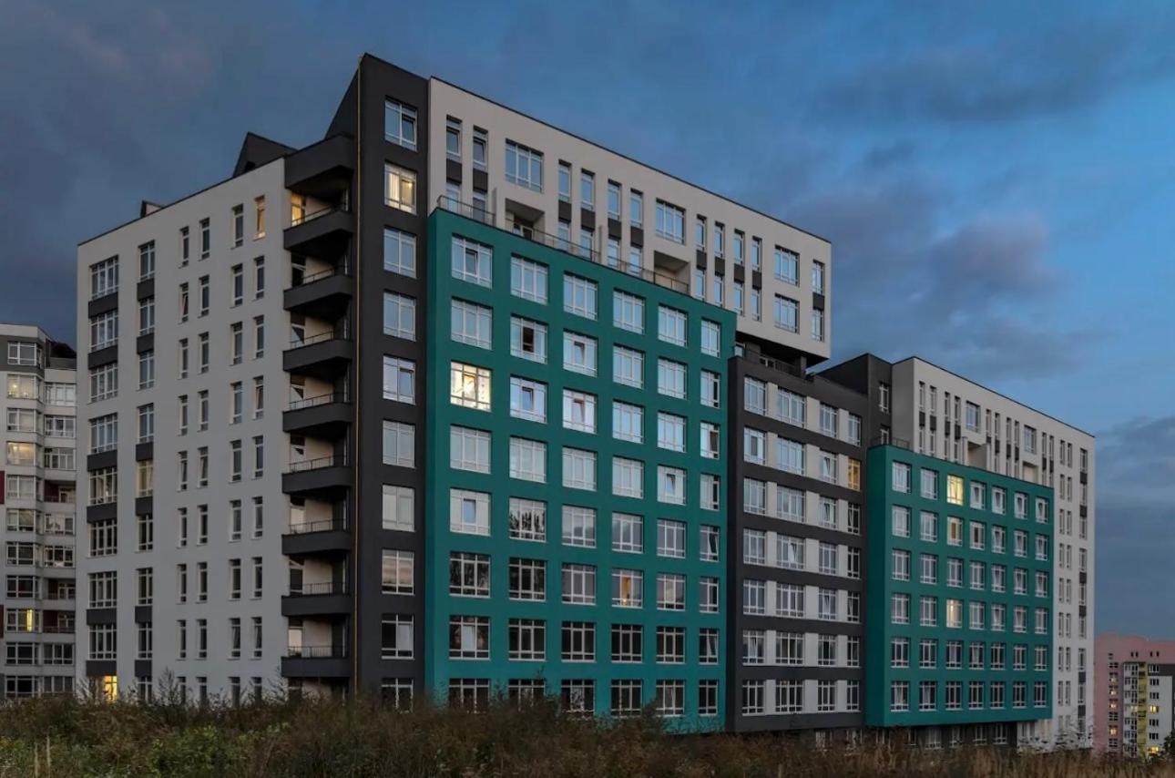 Апартаменти З Виглядом На Місто Liov Exterior foto